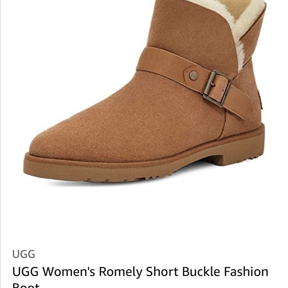 Romely Short Buckle UGG boot size 7